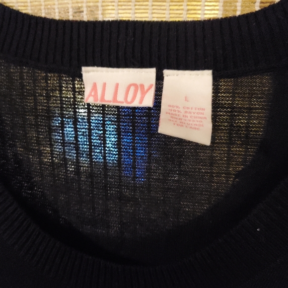 Junior's Peplum Sweater - Picture 2 of 4